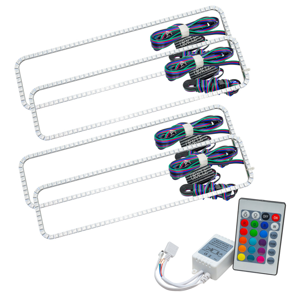Oracle-Chevrolet-Blazer-92-94-Dual-Halo-Kit---Colorshift-W-Simple-Controller