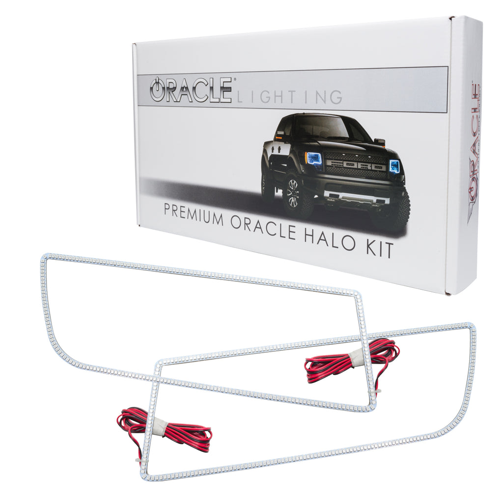 Oracle-Chevrolet-Camaro-Non-Rs-14-15-Led-Halo-Kit-Square-Style---White