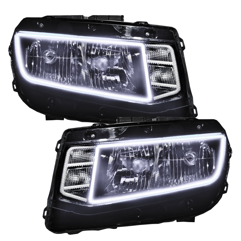 Oracle-Chevrolet-Camaro-Non-Rs-14-15-Led-Halo-Kit-Square-Style---White