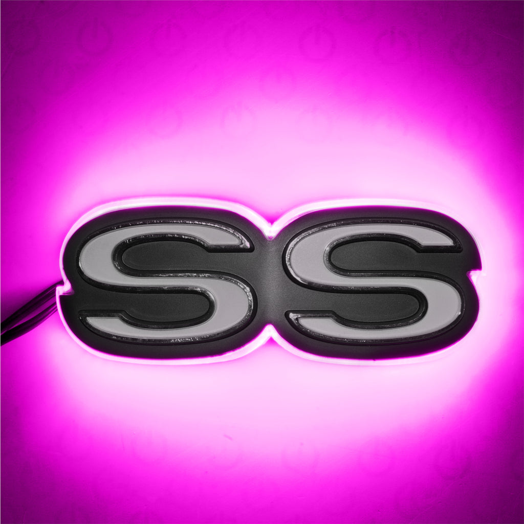Oracle-Chevrolet-Camaro-Ss-Illuminated-Emblem---Pink