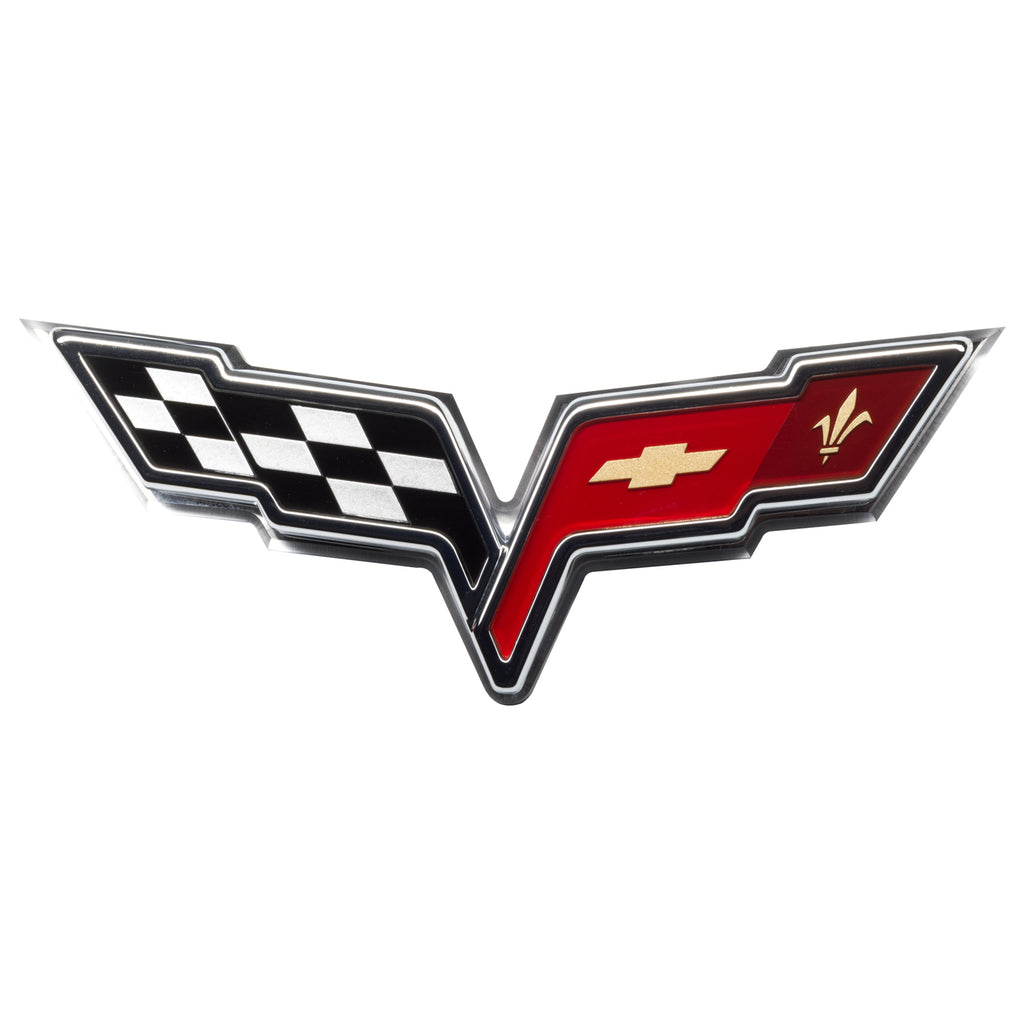 Oracle-Chevrolet-Corvette-C6-Illuminated-Emblem---Dual-Intensity---UvPurple