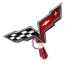 Load image into Gallery viewer, Oracle-Chevrolet-Corvette-C6-Illuminated-Emblem---Dual-Intensity---UvPurple