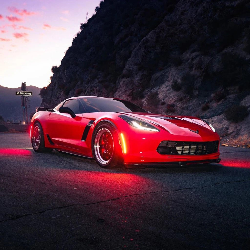 Oracle-Chevrolet-Corvette-C7-Concept-Sidemarker-Set---Tinted---No-Paint
