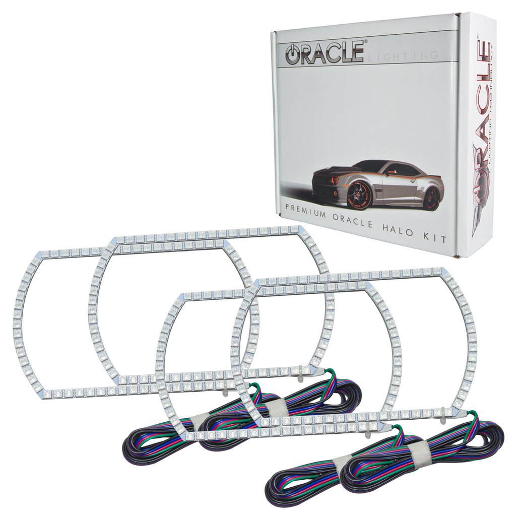 Oracle-Chevrolet-Silverado-07-13-Halo-Kit-Square-Style---Colorshift
