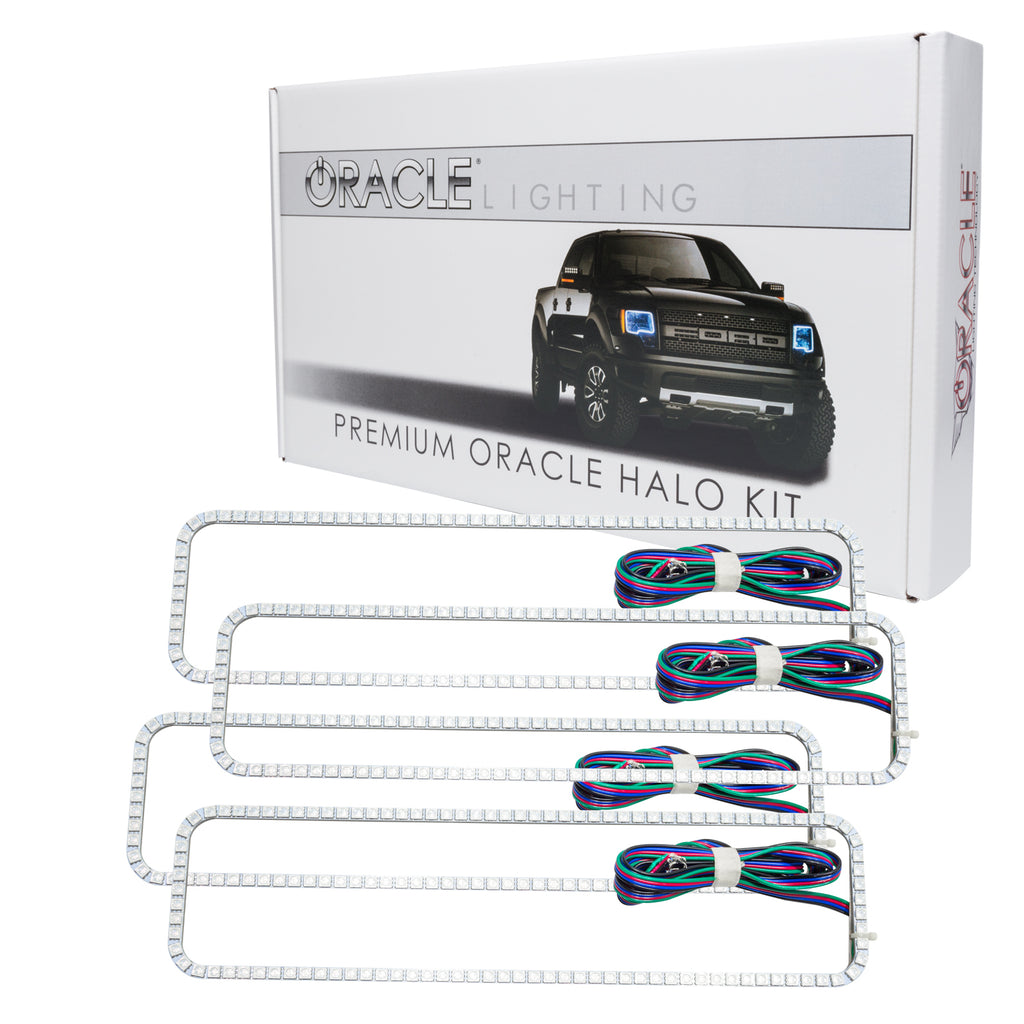 Oracle-Chevrolet-Tahoe-95-00-Dual-Halo-Kit---Colorshift-W-Simple-Controller