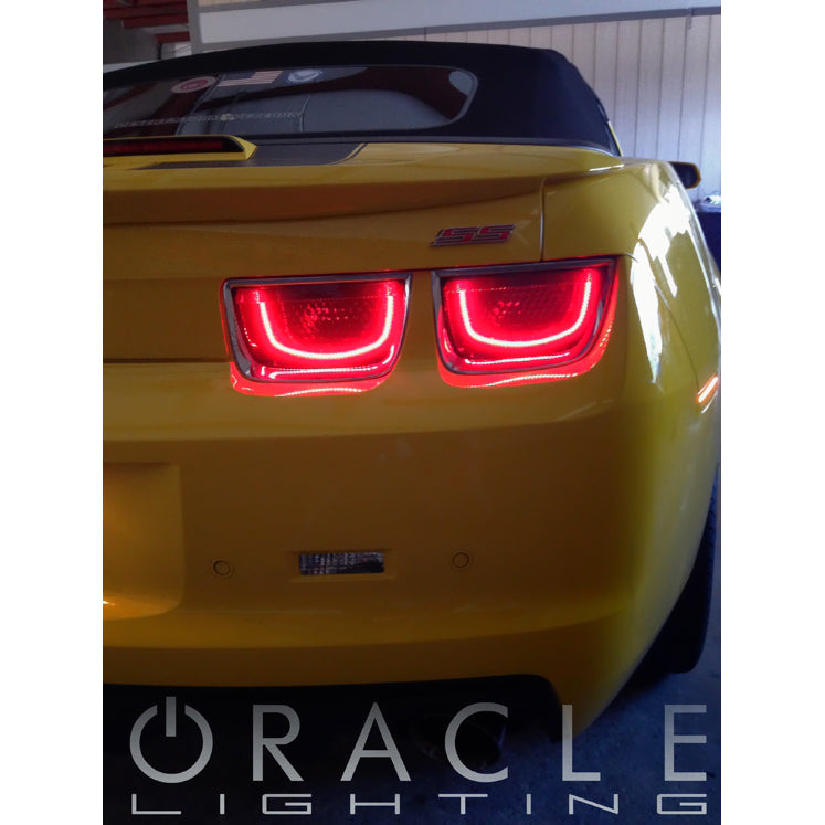 Oracle-Chevy-Camaro-10-13-Afterburner-2.0-Tail-Light-Halo-Kit---Red