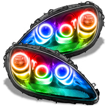 Load image into Gallery viewer, Oracle-Chevy-Corvette-C6-05-13-Halo-Kit---Triple---Colorshift-W-Simple-Controller