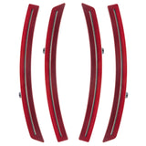 Oracle Lighting 2392-G1E-C Concept Sidemarker Set, Clear, Long Beach Red Metallic Tintcoat (G1E)