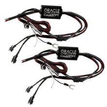 Load image into Gallery viewer, Oracle-Chevy-Silverado-03-06-Square-Halo-Kit---Colorshift-W-Simple-Controller