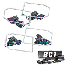 Load image into Gallery viewer, Oracle-Chevy-Silverado-14-15-Halo-Kit-Non-Projector-Style---Colorshift-W-Bc1-Controller