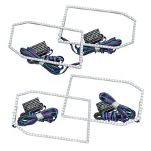 Load image into Gallery viewer, Oracle-Chevy-Silverado-14-15-Halo-Kit-Non-Projector-Style---Colorshift-WO-Controller