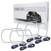 Load image into Gallery viewer, Oracle-Chevy-Silverado-14-15-Halo-Kit-Projector-Style---Colorshift-W-Bc1-Controller