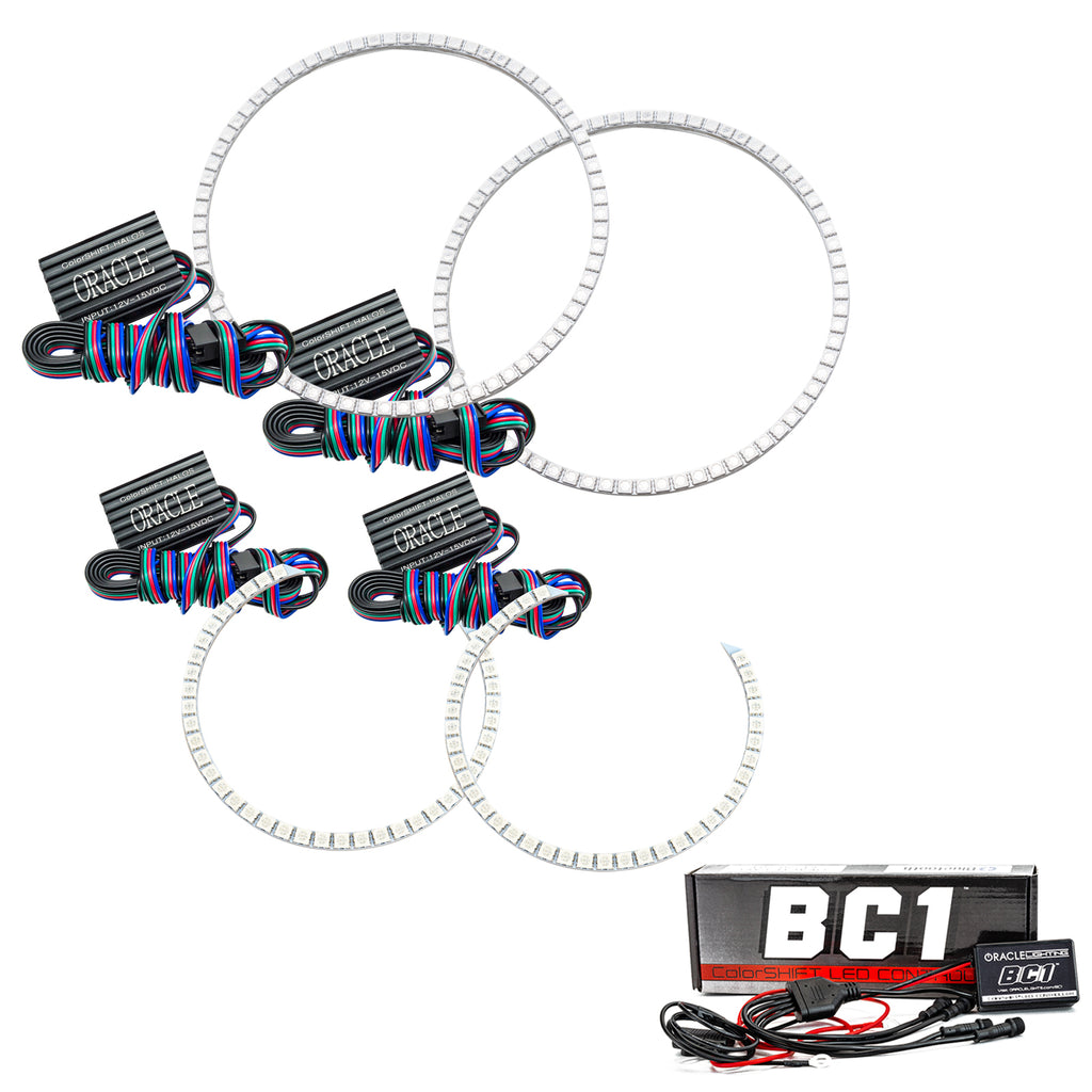Oracle-Chrysler-Sebring-07-11-Halo-Kit---Colorshift-W-Bc1-Controller