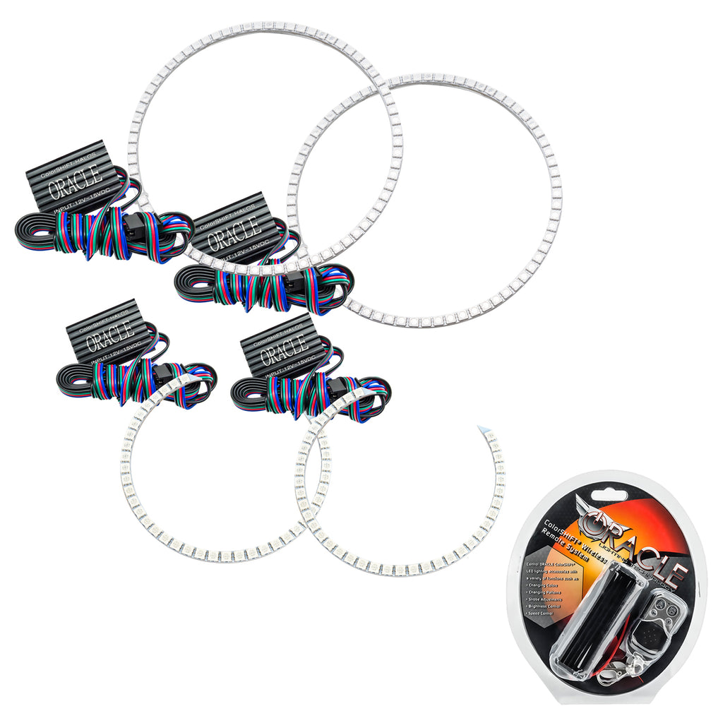 Oracle-Chrysler-Sebring-07-11-Halo-Kit---Colorshift-W-Rf-Controller