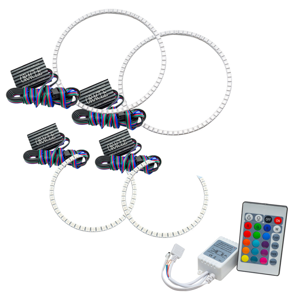Oracle-Chrysler-Sebring-07-11-Halo-Kit---Colorshift-W-Simple-Controller