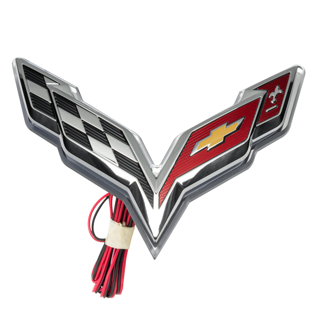 Oracle-Corvette-C7-Rear-Illuminated-Emblem---Dual-Intensity---Red