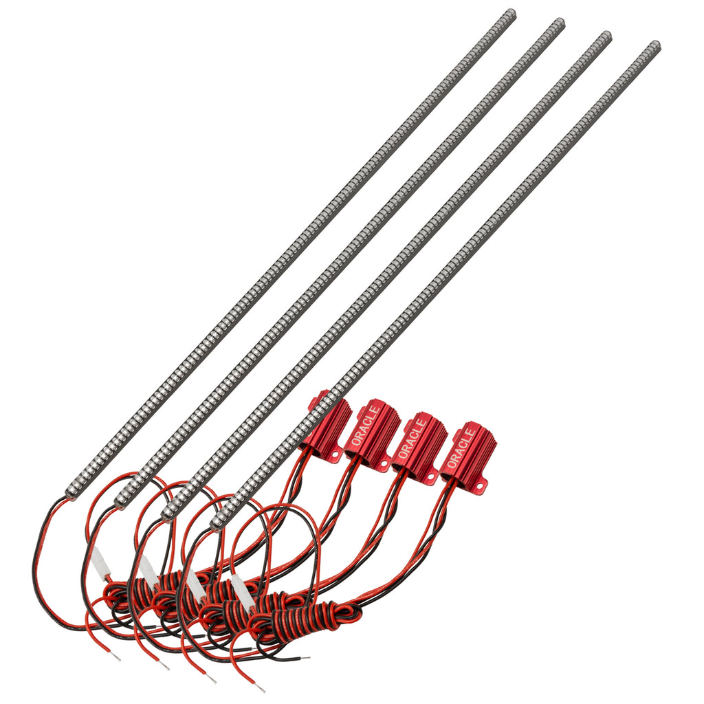 Oracle-Dodge-Challenger-08-14-Afterburner-Center-Section-(4-Pcs)---Red
