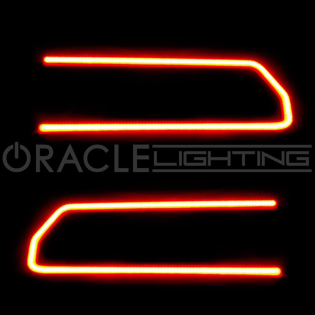 Oracle-Dodge-Challenger-08-14-Led-Waterproof-Afterburner-Kit---Red