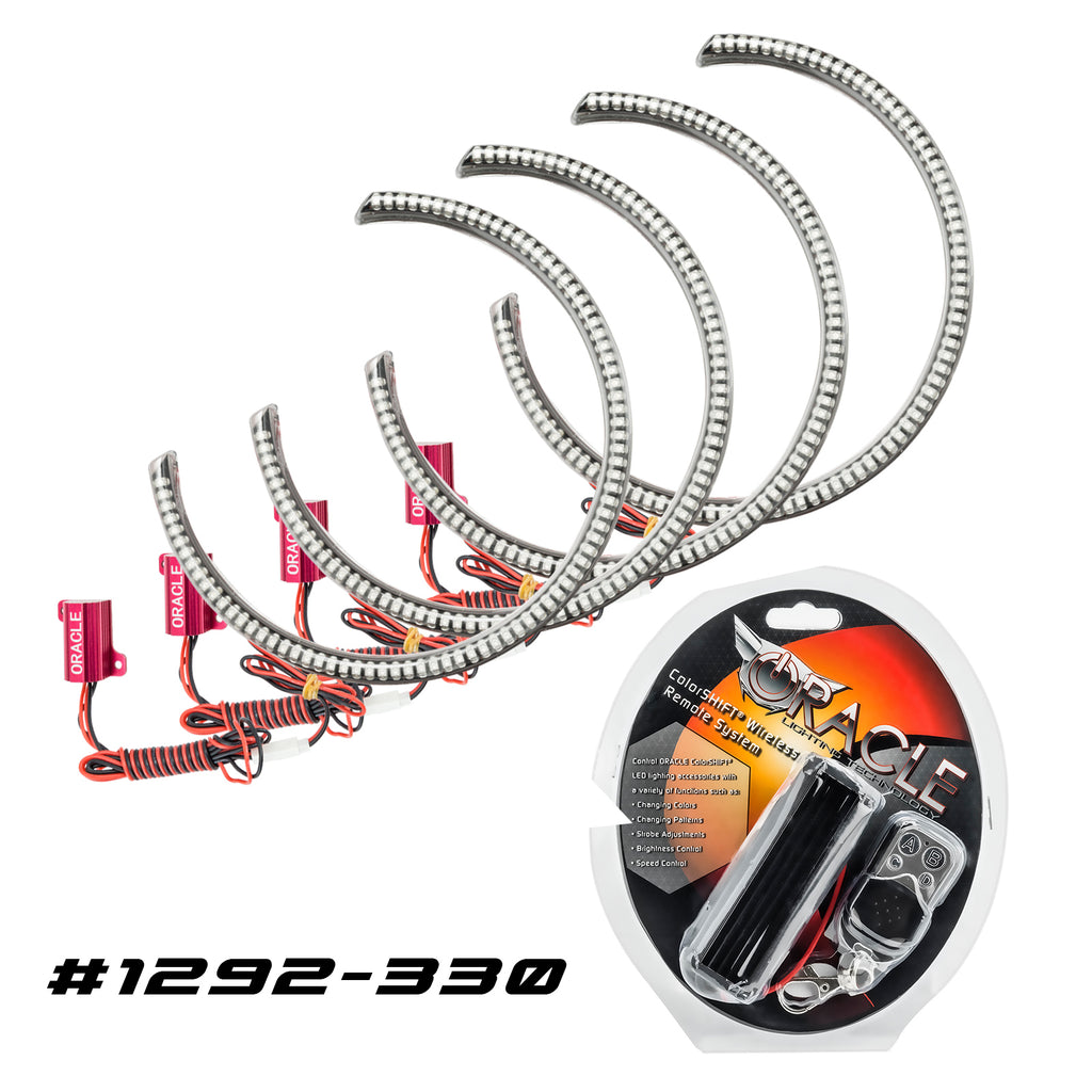 Oracle-Dodge-Challenger-08-14-Led-Waterproof-Halo-Kit---Colorshift