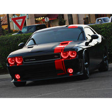 Load image into Gallery viewer, Oracle-Dodge-Challenger-08-14-Led-Waterproof-Halo-Kit---Red