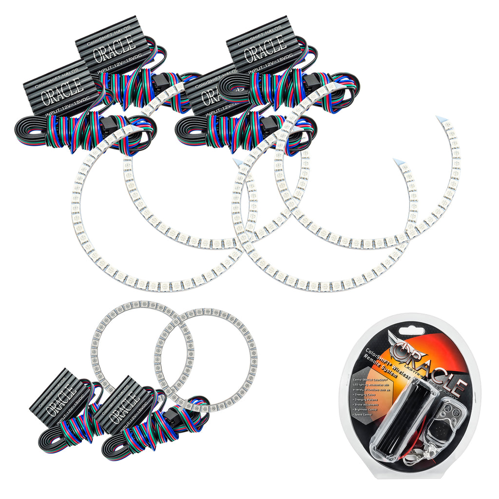 Oracle-Dodge-Charger-05-10-Triple-Ring-Halo-Kit---Colorshift