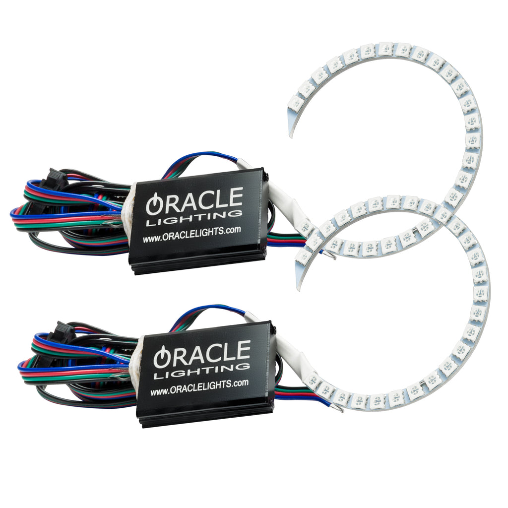 Oracle-Dodge-Charger-15-21-Projector-Halo-Kit---Colorshift-WO-Controller