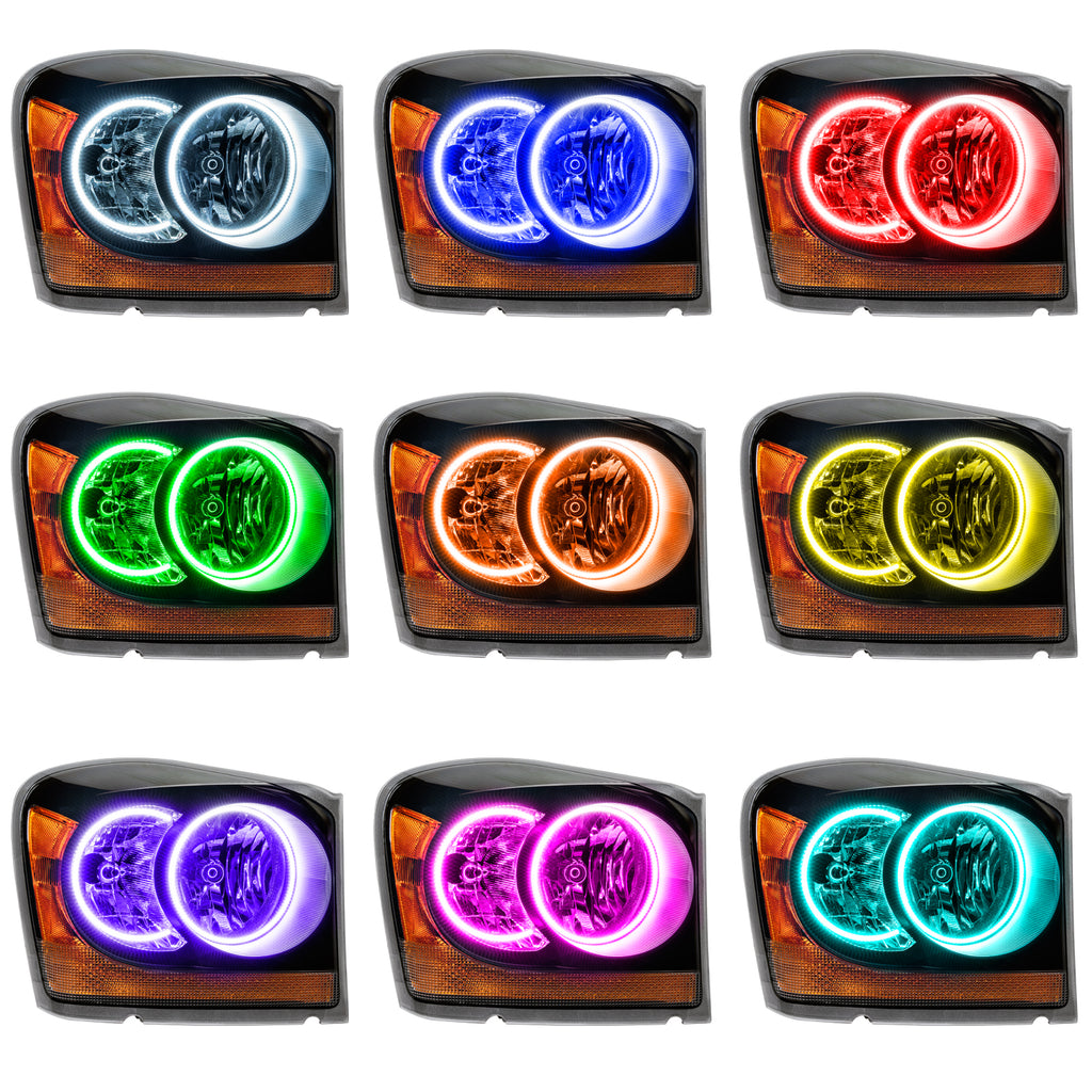 Oracle-Dodge-Durango-04-06-Halo-Kit---Colorshift-W-Simple-Controller