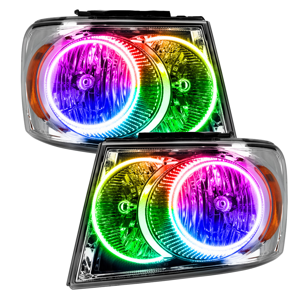 Oracle-Dodge-Durango-07-09-Halo-Kit---Colorshift-W-2.0-Controller