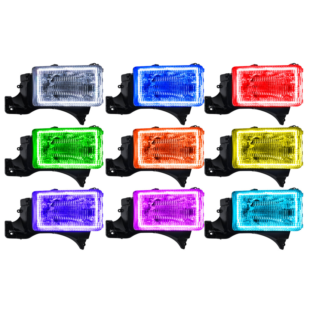 Oracle-Dodge-Ram-94-01-Halo-Kit---Colorshift-WO-Controller