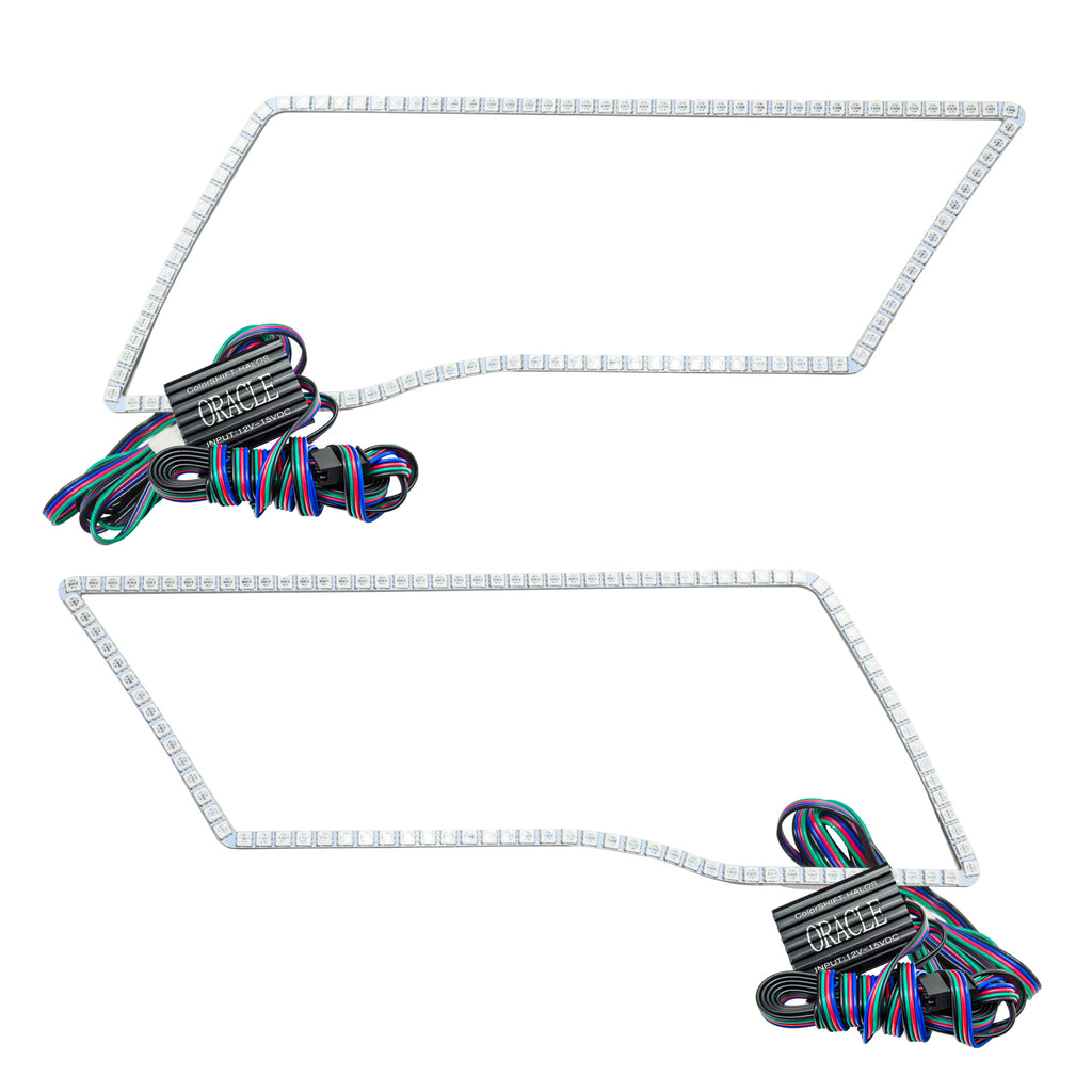 Oracle-Dodge-Ram-Sport-09-18-Led-Headlight-Halo-Kit---Colorshift-W-Rf-Controller