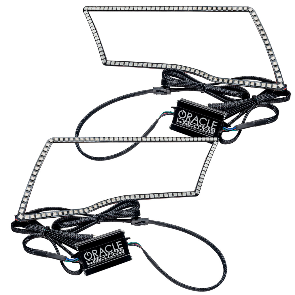 Oracle-Dodge-Ram-Sport-09-18-Led-Headlight-Halo-Kit---Colorshift-WO-Controller