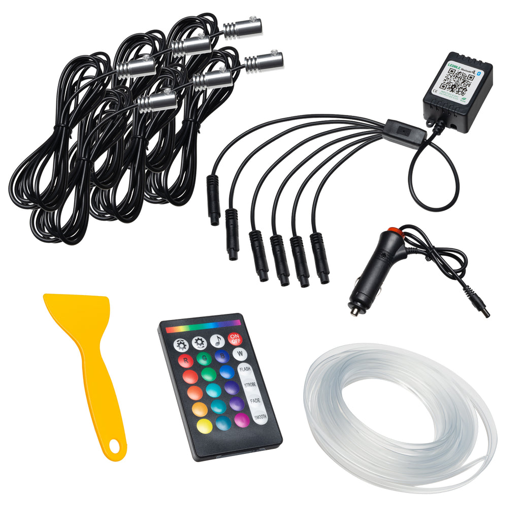 Oracle-Fiber-Optic-Led-Interior-Kit---Colorshift-(6Pcs)---Colorshift