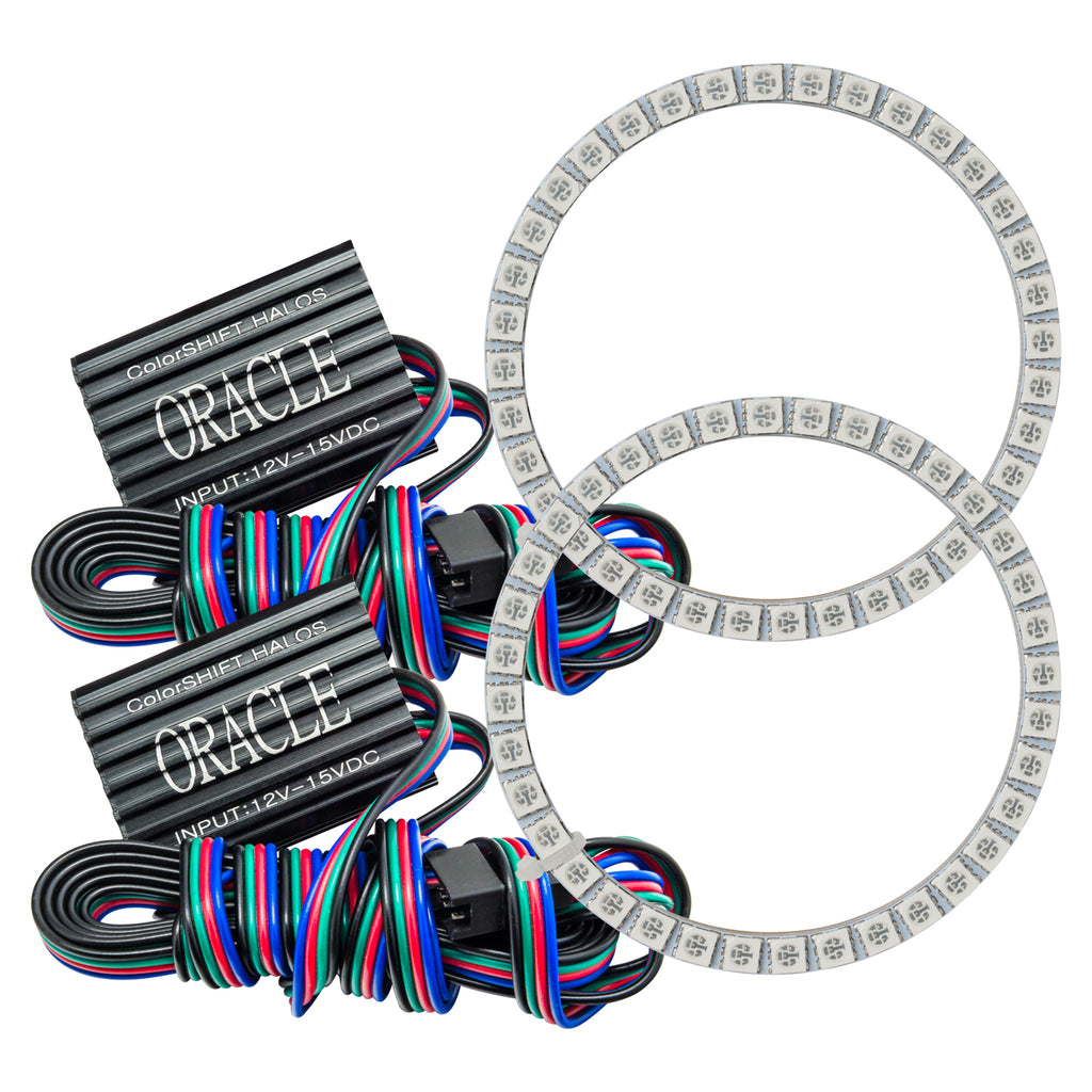 Oracle-Ford-Explorer-Sport-Trac-08-Led-Fog-Halo-Kit---Colorshift