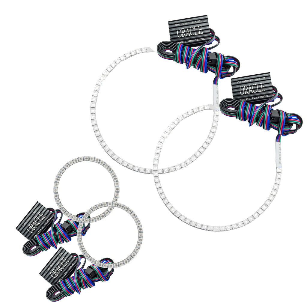Oracle-Ford-F-150-04-08-Halo-Kit---Colorshift-WO-Controller