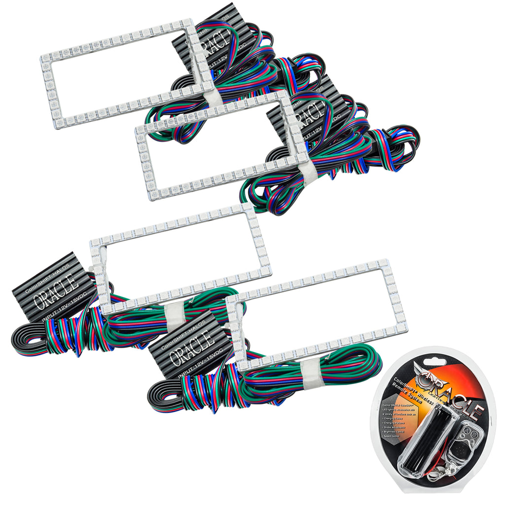 Oracle-Ford-F-150-15-17-Projector-Headlight-Halo-Kit---Colorshift