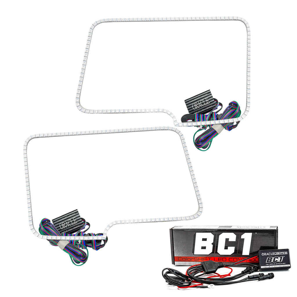 Oracle-Ford-F-150Raptor-09-14-Halo-Kit---Colorshift-W-Bc1-Controller