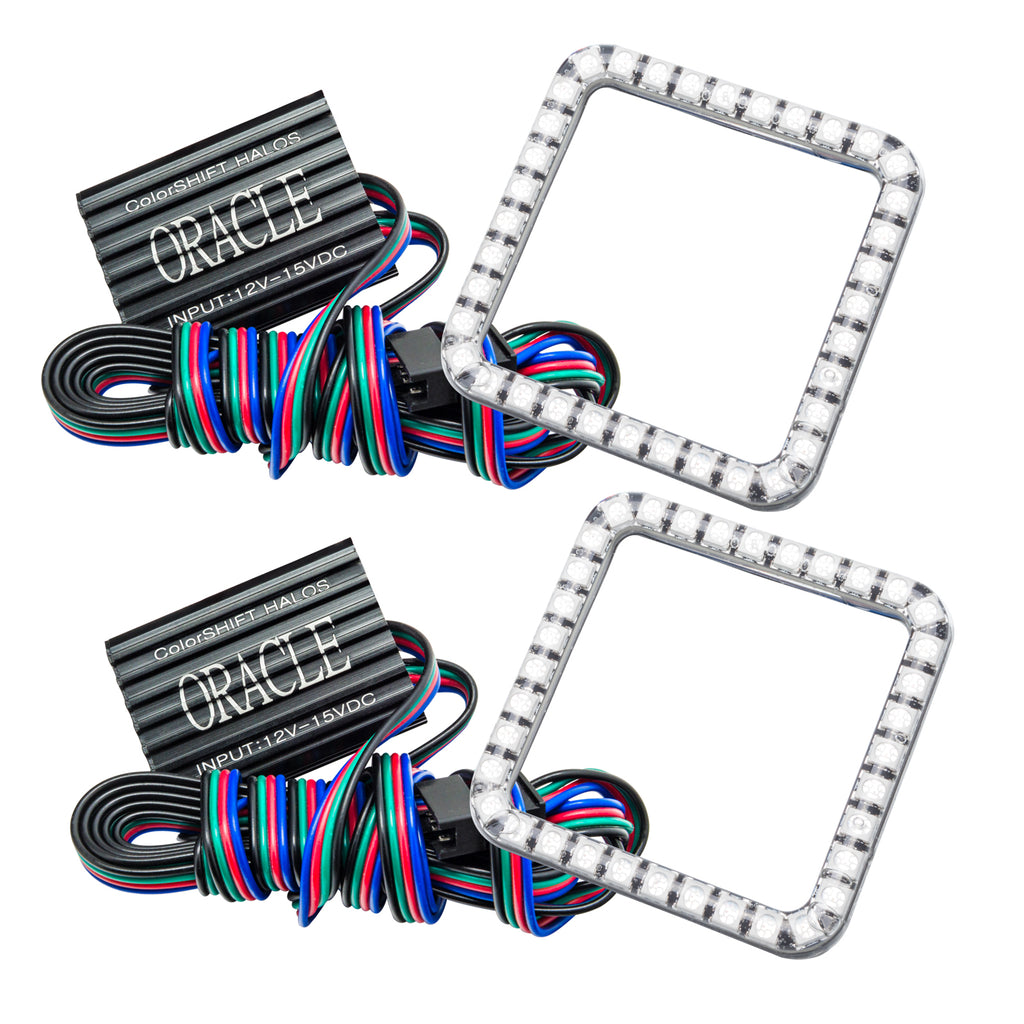 Oracle-Ford-F-250350-05-07-Led-Fog-Halo-Kit---Colorshift
