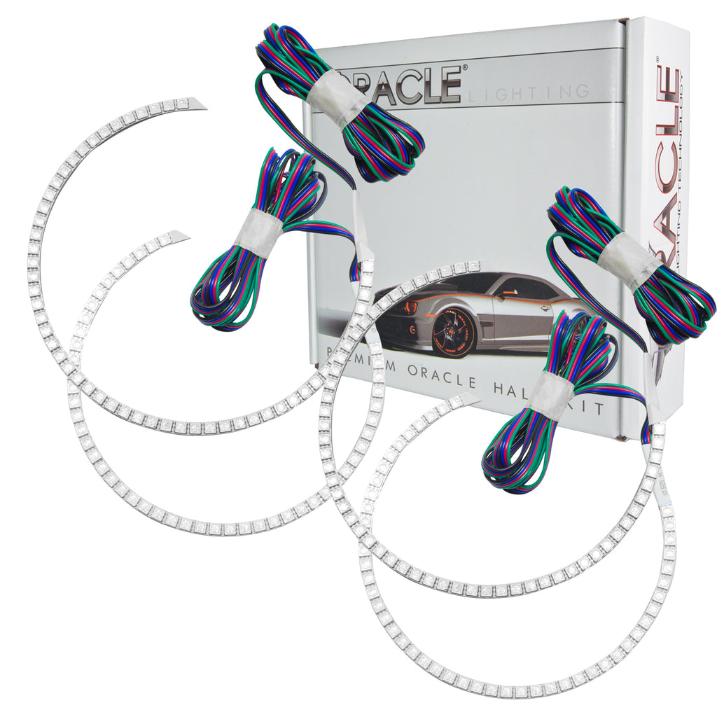 Oracle-Ford-F250350-11-16-Halo-Kit-(Round-Ring-Design)---Colorshift-W-2.0-Controller