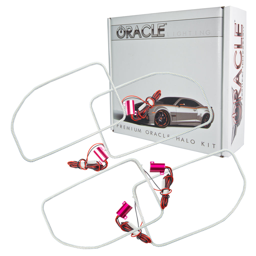 Oracle-Ford-F250350-11-16-Led-Halo-Kit-(Square-Ring-Design)---White