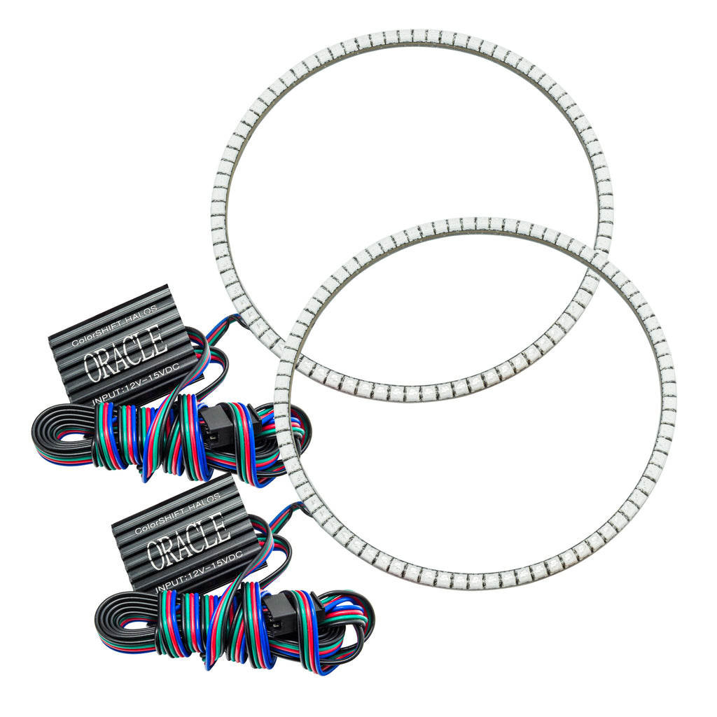 Oracle-Ford-Mustang-Gt-05-09-Led-Fog-Halo-Kit---Colorshift