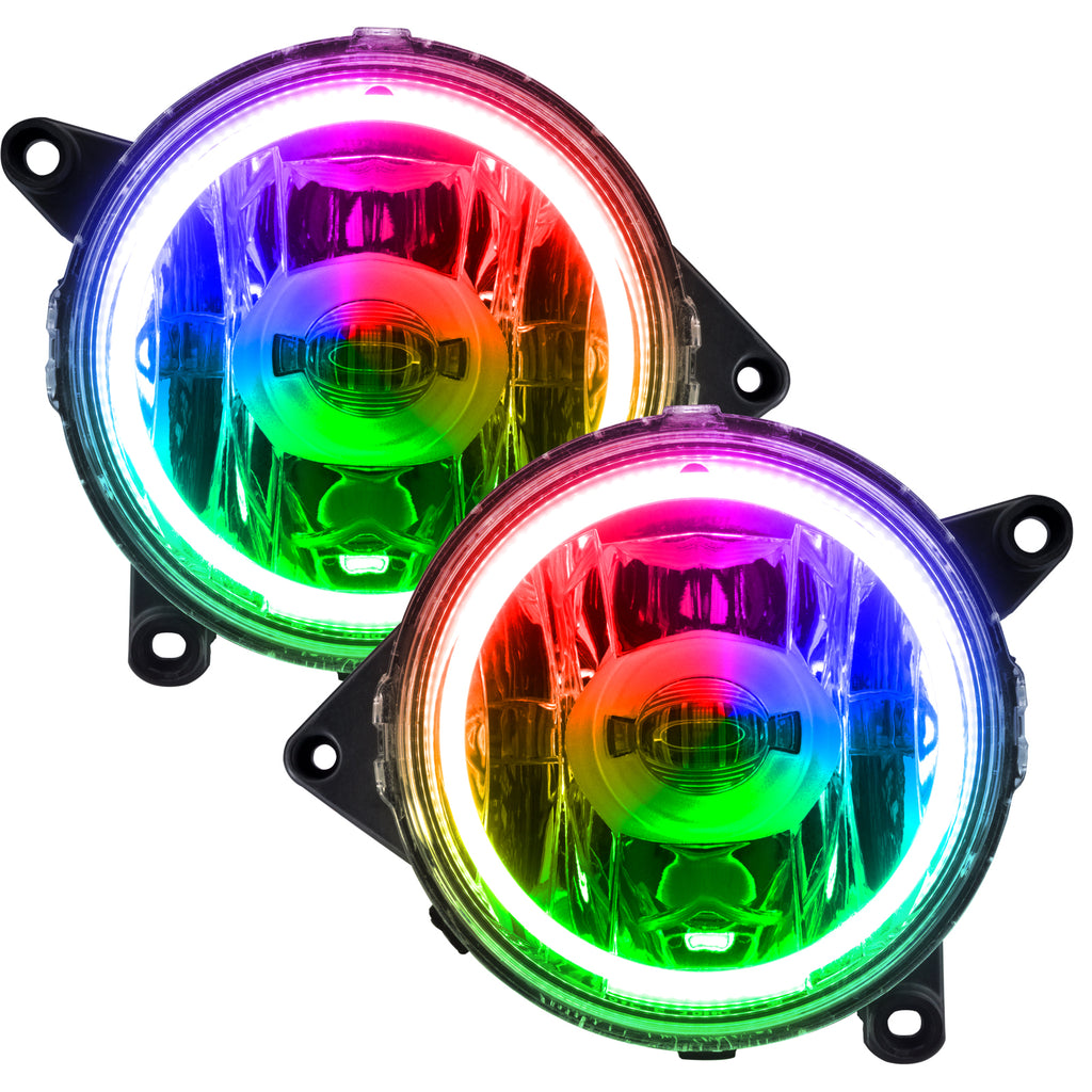 Oracle-Ford-Mustang-Gt-13-14-Led-Fog-Halo-Kit---Colorshift