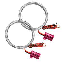Load image into Gallery viewer, Oracle-Ford-Mustang-Shelby-Bumper-10-12-Led-Waterproof-Fog-Halo-Kit---White