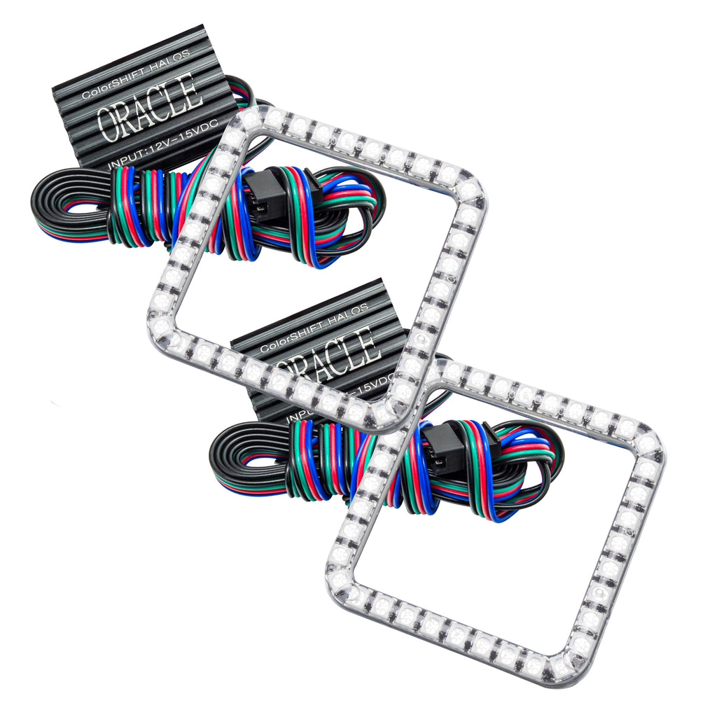 Oracle-Ford-Ranger-06-07-Led-Fog-Halo-Kit---Colorshift