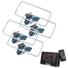 Load image into Gallery viewer, Oracle-Gmc-Sierra-07-13-Halo-Kit-(New-Square-Ring-Design)---Colorshift-W-2.0-Controller
