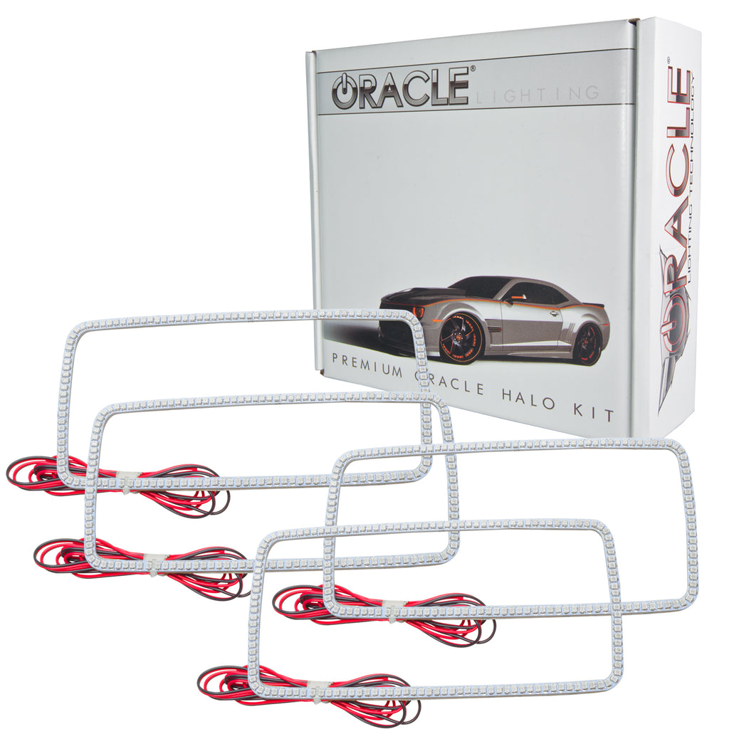 Oracle-Gmc-Sierra-07-13-Led-Halo-Kit-(New-Square-Ring-Design)---White