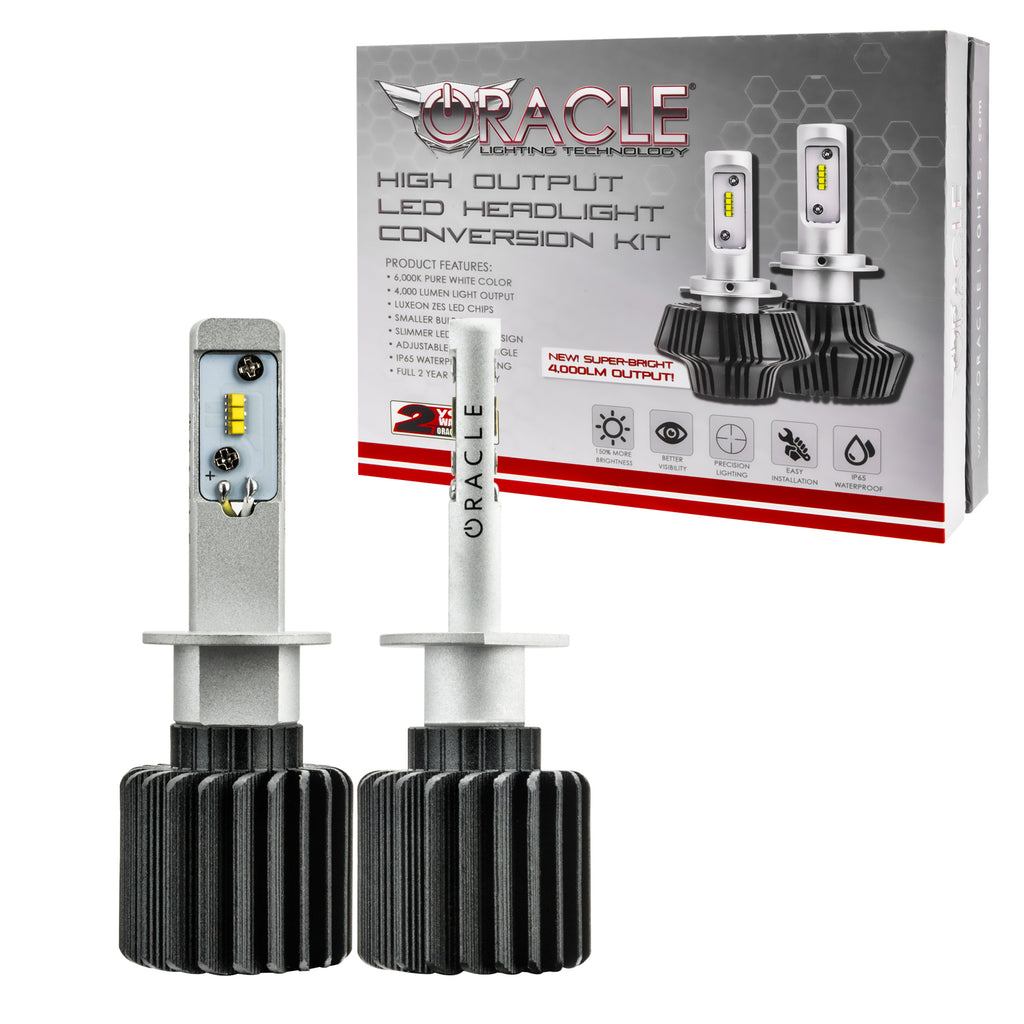 Oracle-H1-4000-Lumen-Led-Headlight-Bulbs-(Pair)---6000K