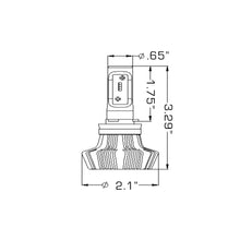 Load image into Gallery viewer, Oracle-H16-4000-Lumen-Led-Headlight-Bulbs-(Pair)---6000K