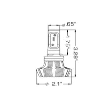 Load image into Gallery viewer, Oracle-H8-4000-Lumen-Led-Headlight-Bulbs-(Pair)---6000K