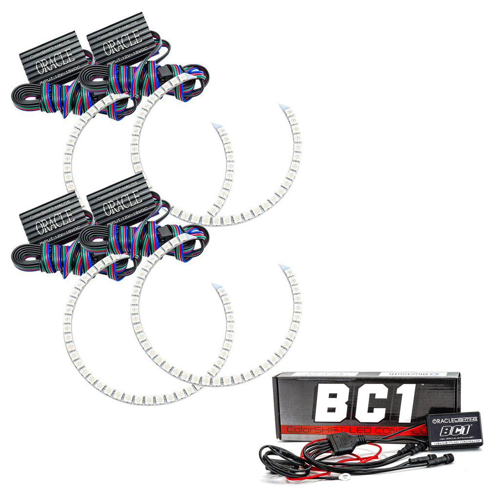 Oracle-Honda-Accord-CoupeSedan-03-07-Halo-Kit---Colorshift-W-Bc1-Controller