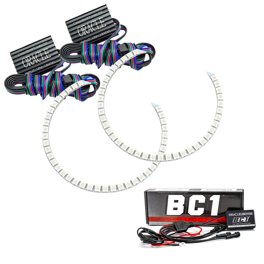 Oracle-Honda-Civic-Sedan-06-11-Halo-Kit---Colorshift-W-Bc1-Controller